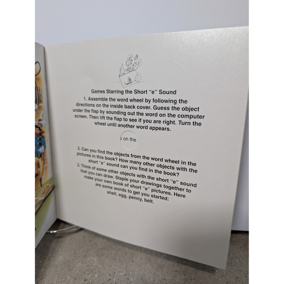 Between The Lions Pecos Bill Make A Word Wheel Interactive Childrens Golden Book - Picture 10 of 12